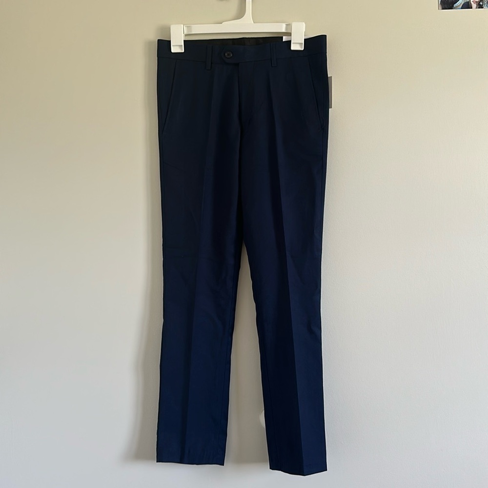 NWT Isaac Mizrahi Boys Navy Dress Slack
